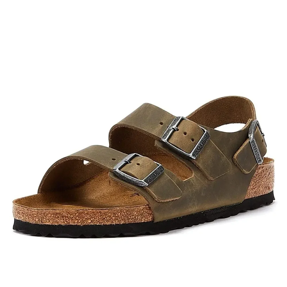 BIRKENSTOCK MILANO REGULAR FADED KHAKI SIZE US MEN 11